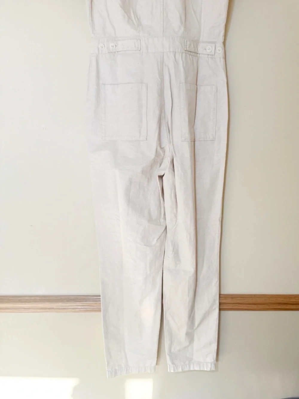 OUTERKNOWN S.E.A Jumpsuit Utility Coveralls Jumpsuit in Natural Size XSmall